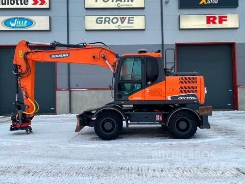 Doosan DX170W-5 Wielgraafmachines