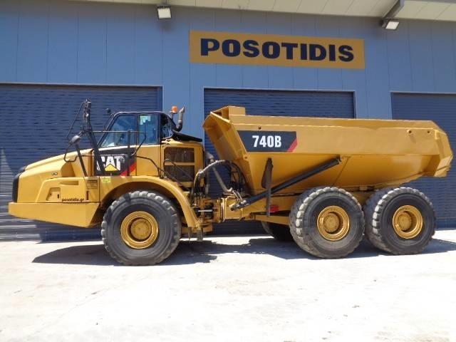 CAT 740 B Knik dumptrucks