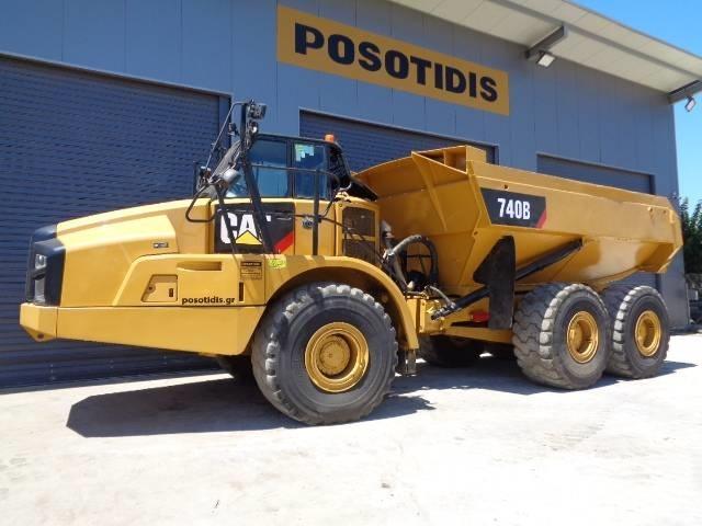 CAT 740 B Knik dumptrucks