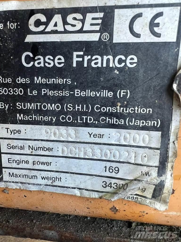 CASE 9033 Rupsgraafmachines
