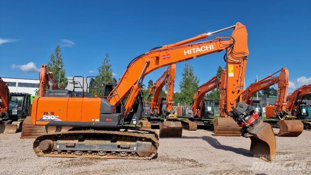 Hitachi ZX210LC-6 Rupsgraafmachines