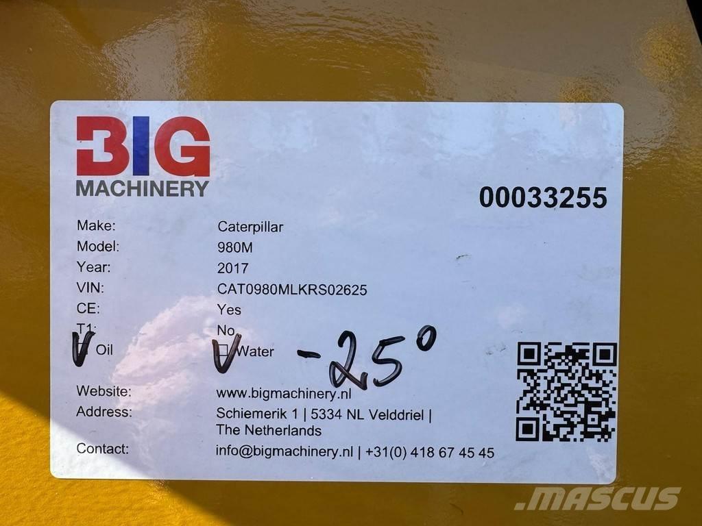 CAT 980M Wielladers