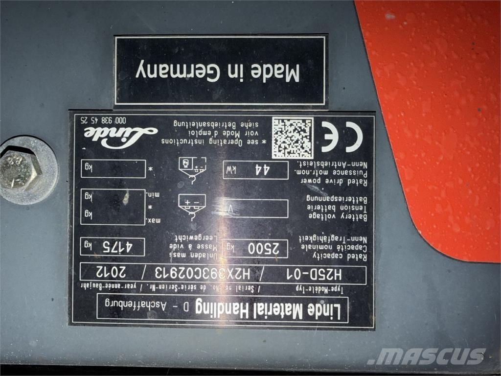 Linde H25D-01 Diesel heftrucks