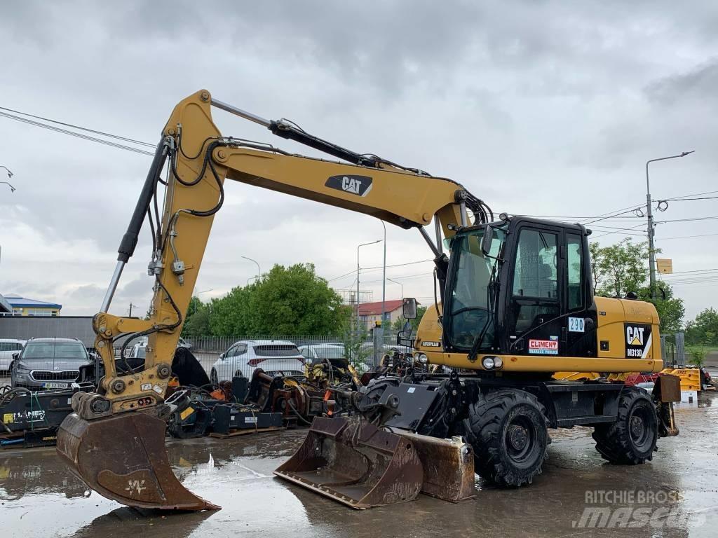 CAT M 313 D Wielgraafmachines