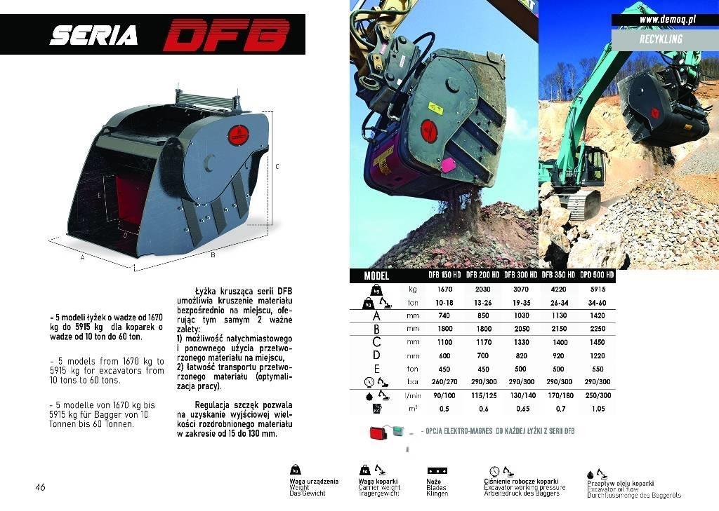  DEMOQ DFB200 Vergruisbakken
