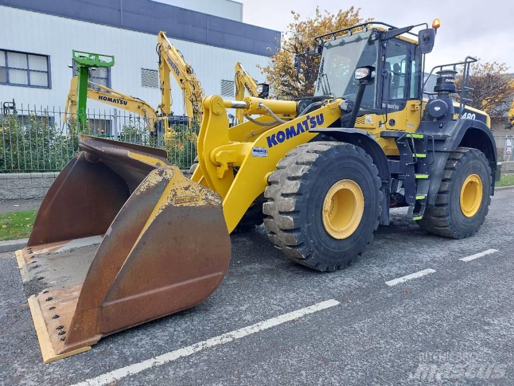 Komatsu WA480-8 Wielladers