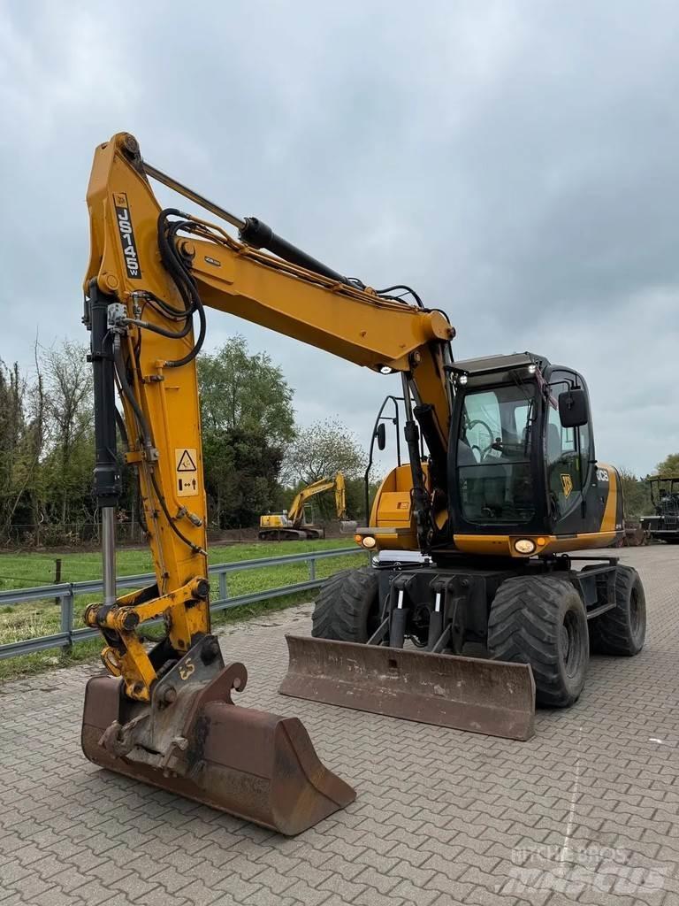 JCB JS 145W Wielgraafmachines