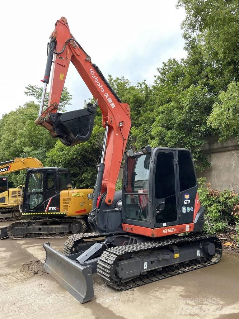 Kubota KX163 Rupsgraafmachines