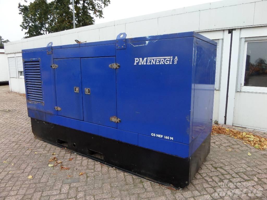 PM energie GSNEF160M Diesel generatoren