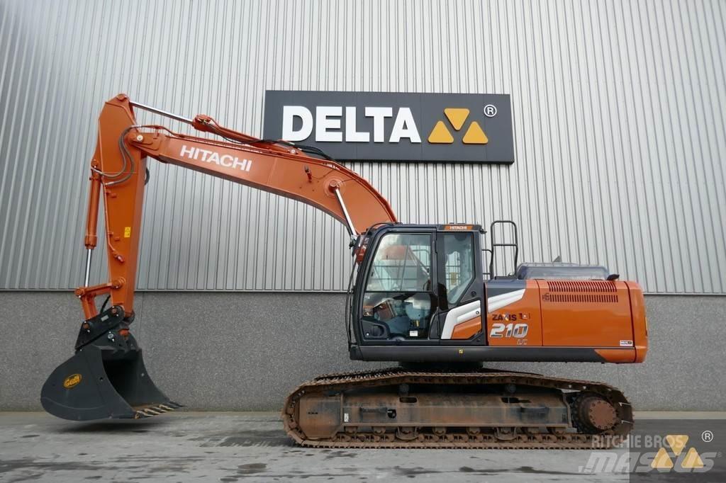 Hitachi ZX210LC-7 Rupsgraafmachines