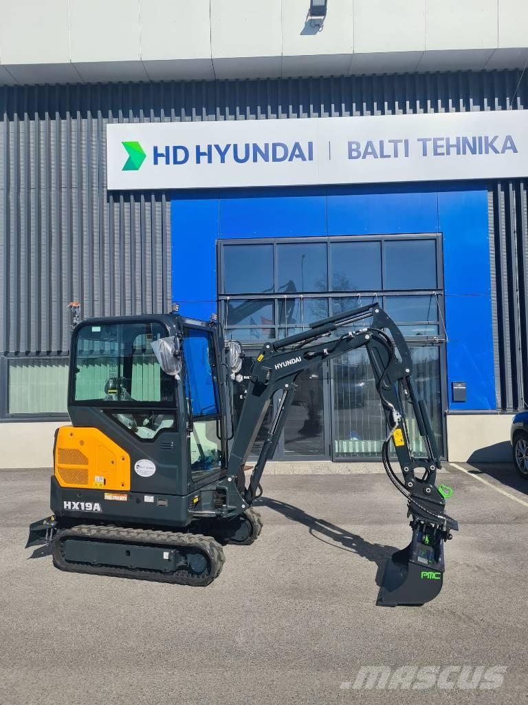 Hyundai HX 19 A Minigraafmachines < 7t