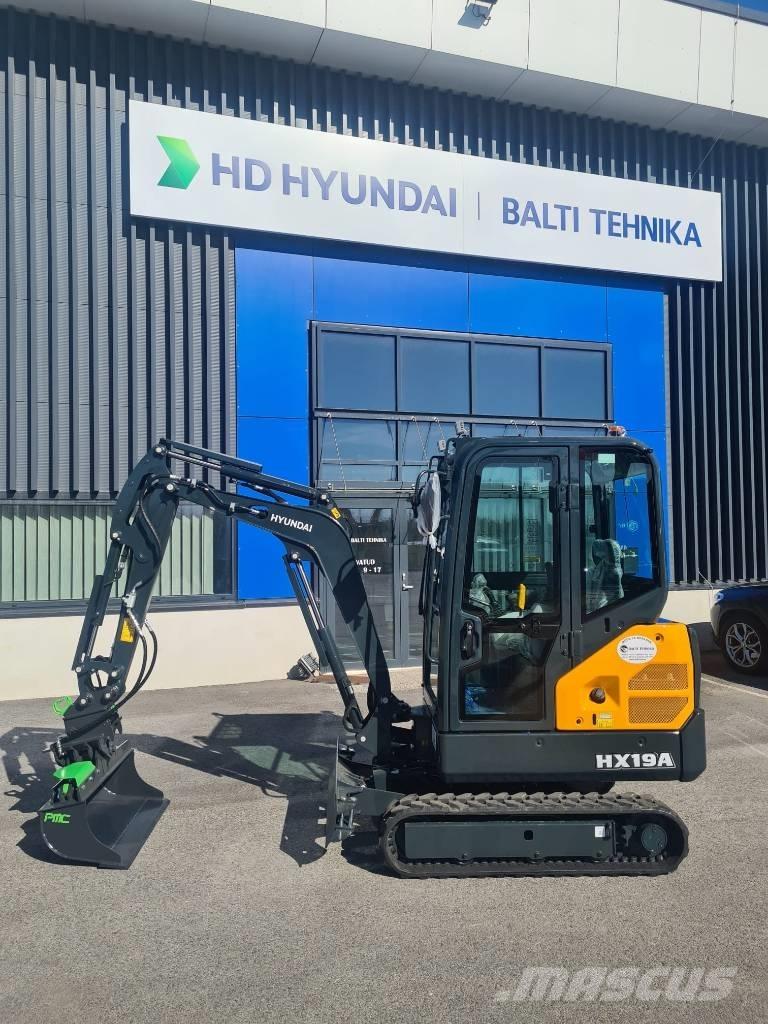 Hyundai HX 19 A Minigraafmachines < 7t