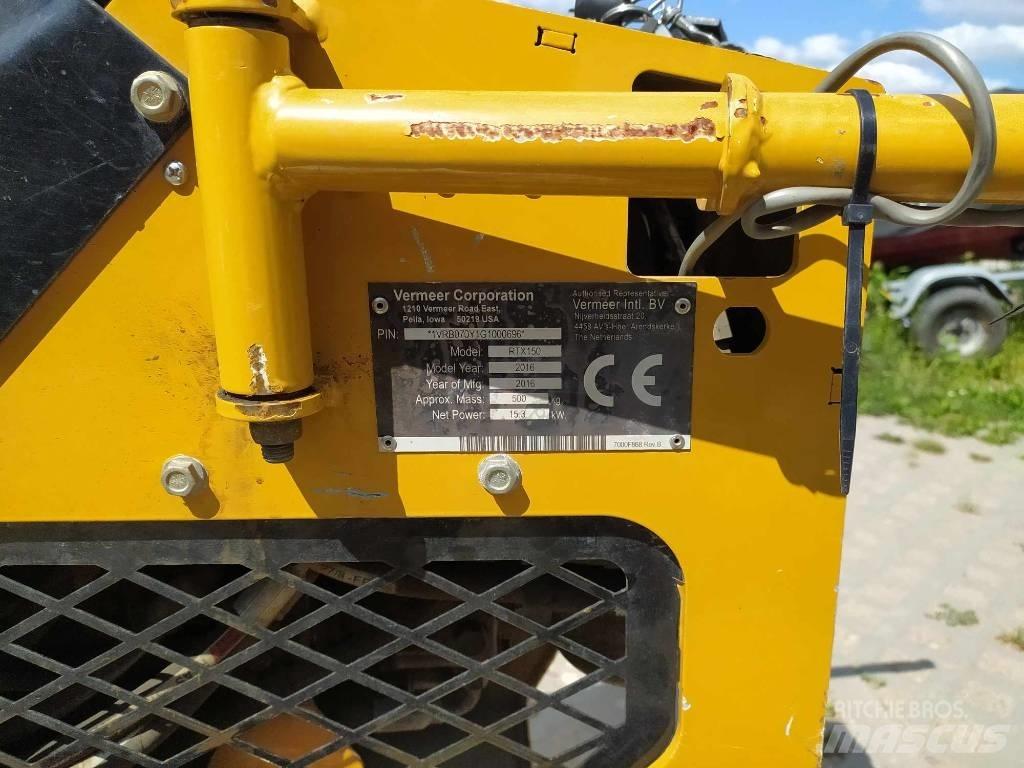Vermeer RTX150 Sleuvengravers