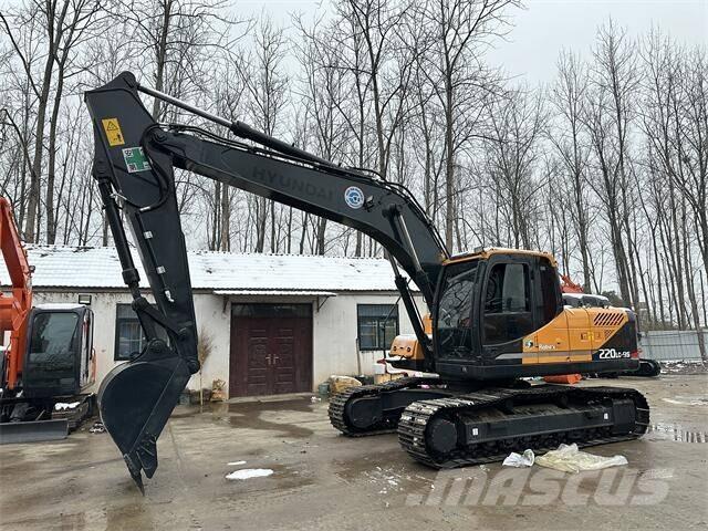 Hyundai R220LC-9S Rupsgraafmachines