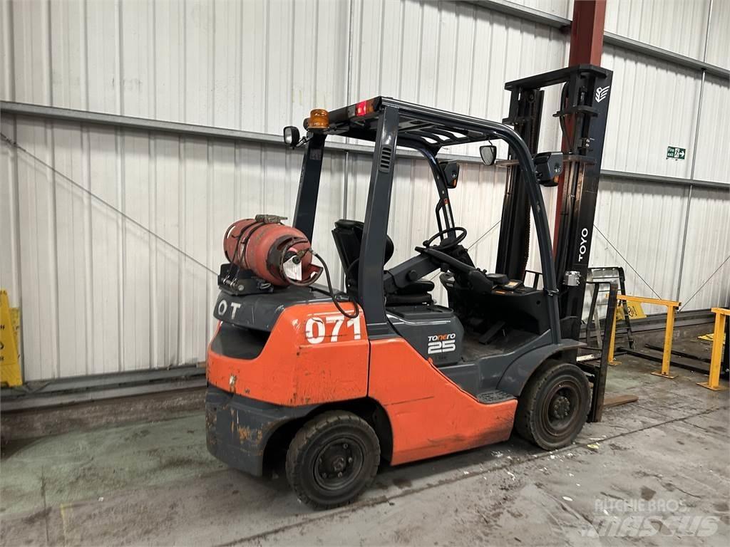 Toyota 02-8FGF25 LPG heftrucks