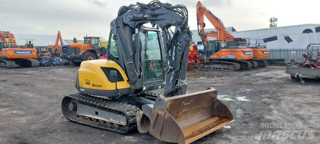 Mecalac 8MCR Minigraafmachines < 7t
