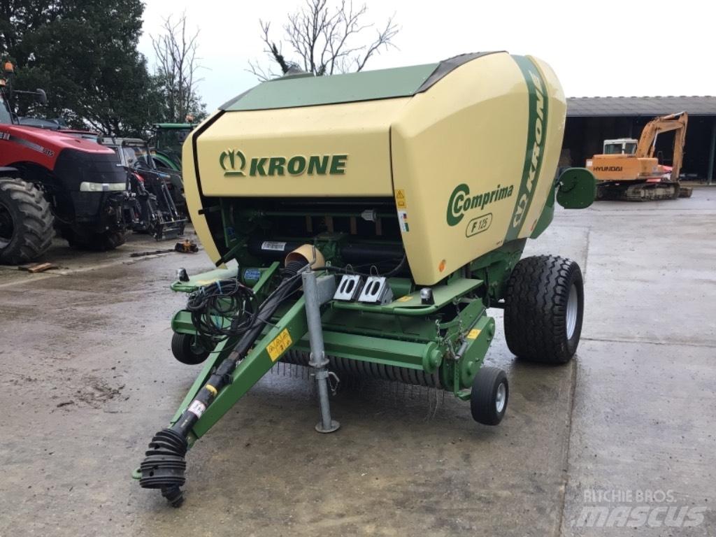 Krone Comprima f125 Ronde-balenpersen