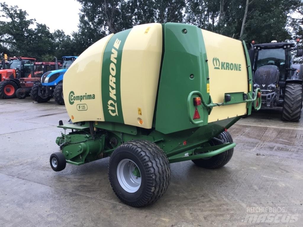 Krone Comprima f125 Ronde-balenpersen