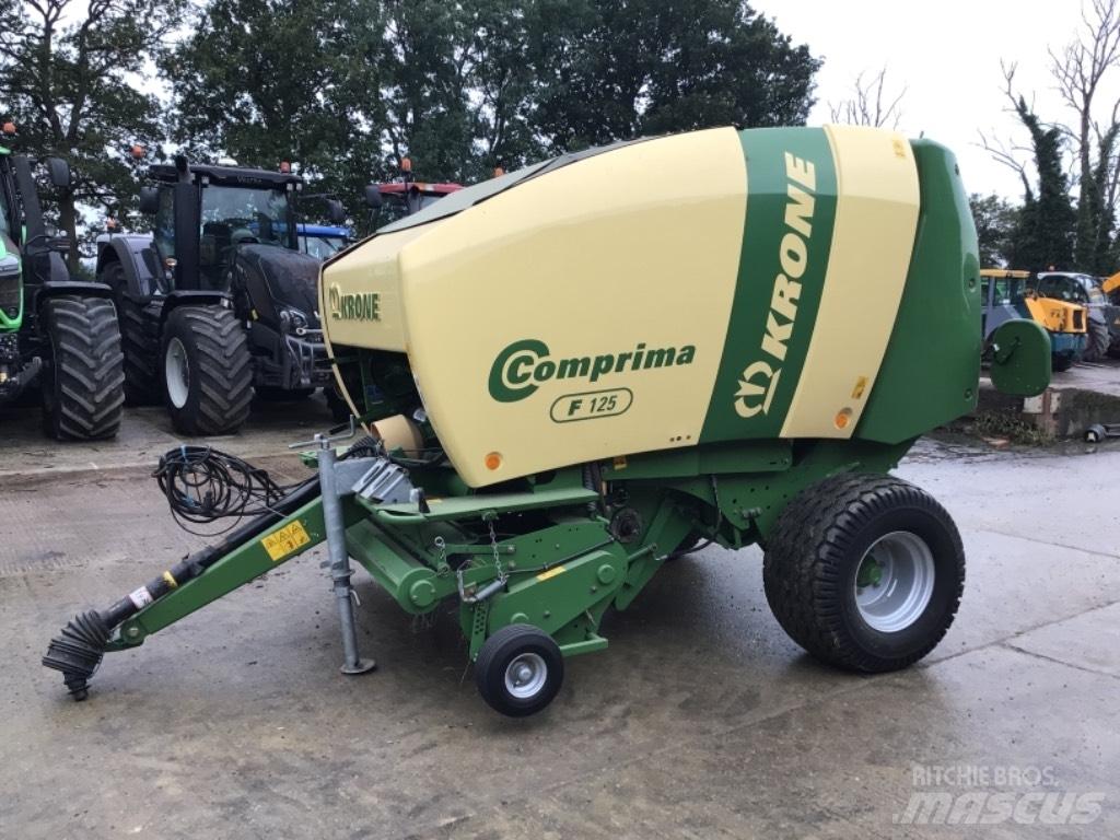 Krone Comprima f125 Ronde-balenpersen