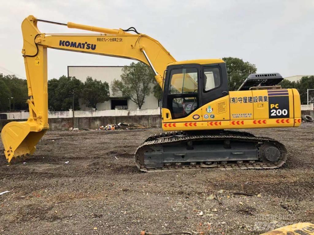 Komatsu pc200-7 Rupsgraafmachines