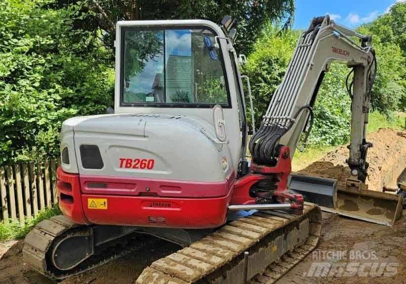 Takeuchi TB 260 Minigraafmachines < 7t