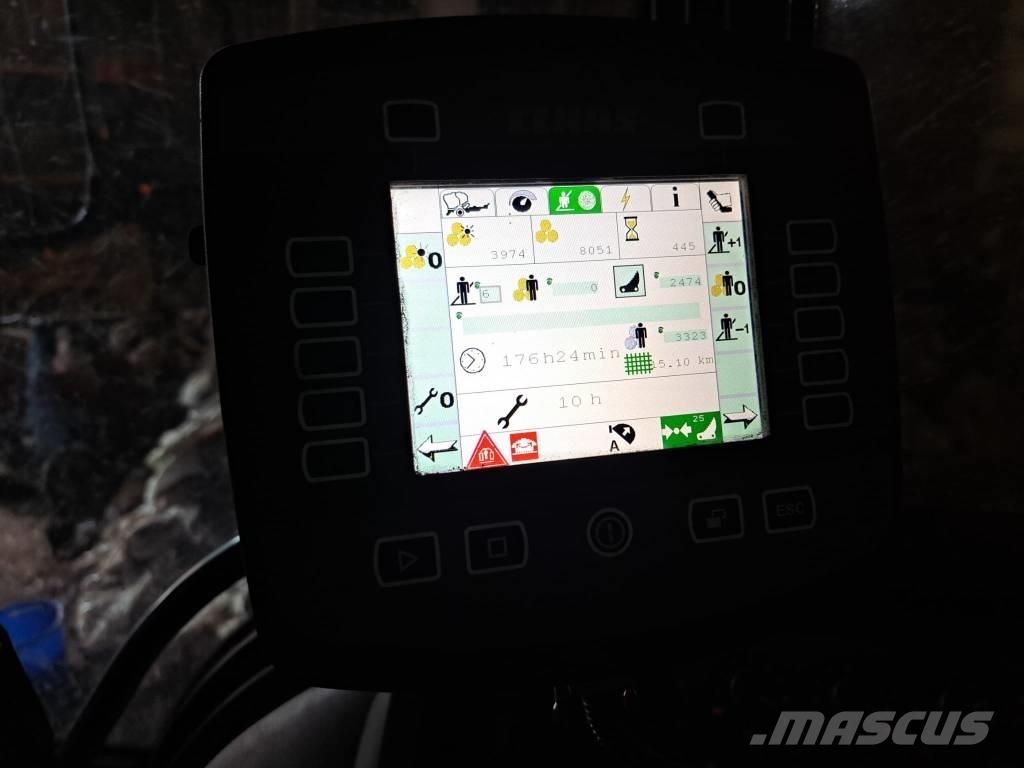 CLAAS 455 Uniwrap Ronde-balenpersen