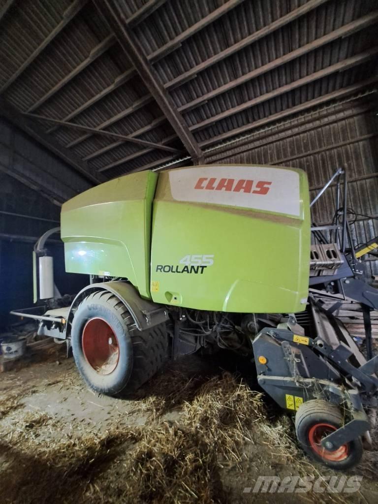 CLAAS 455 Uniwrap Ronde-balenpersen