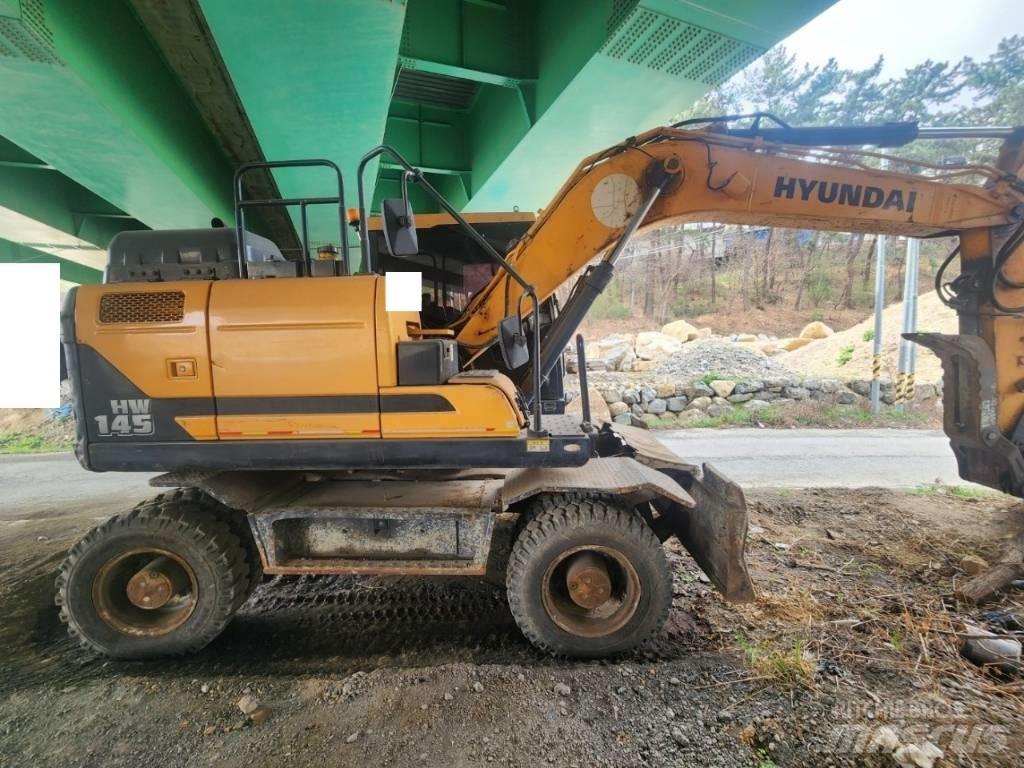 Hyundai HW 145 Wielgraafmachines