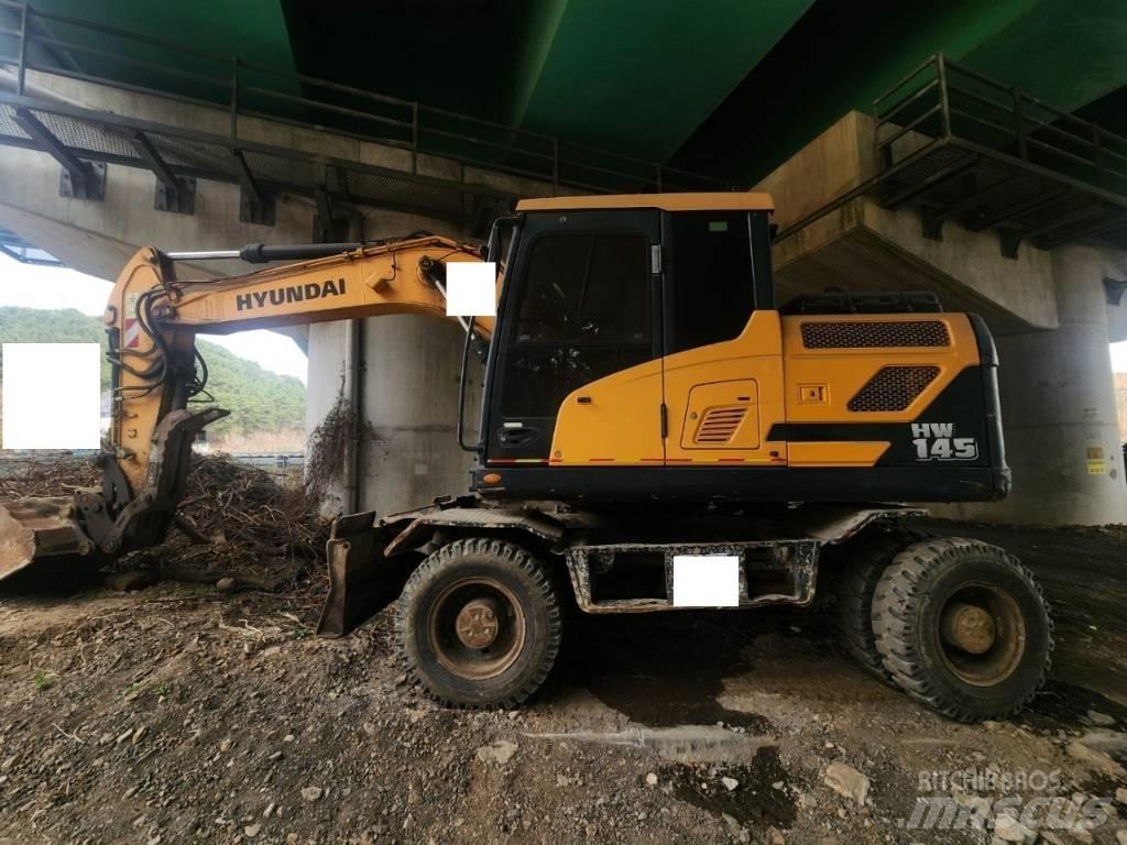 Hyundai HW 145 Wielgraafmachines