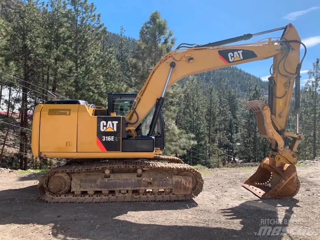 CAT 316 EL Rupsgraafmachines