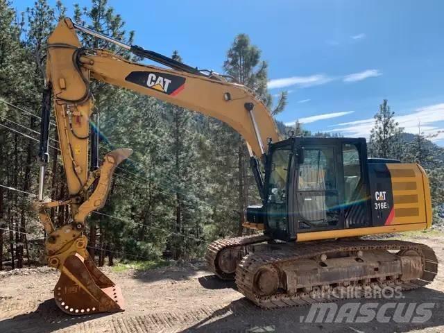 CAT 316 EL Rupsgraafmachines