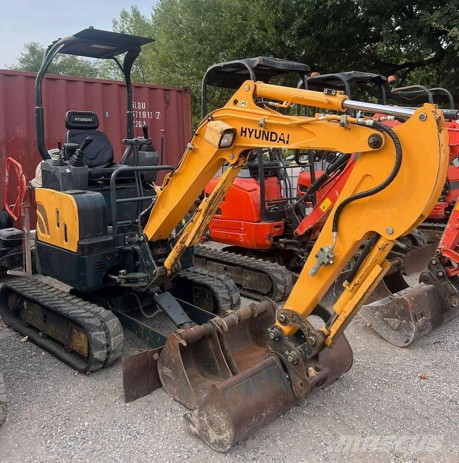 Hyundai R17-9 Minigraafmachines < 7t