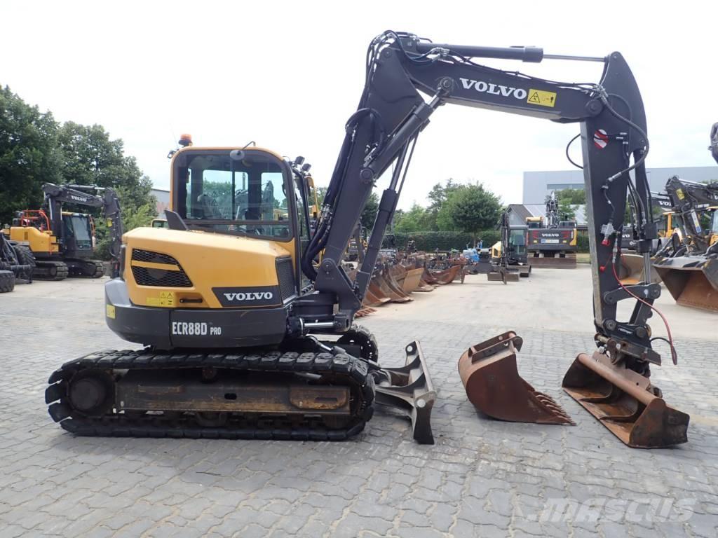 Volvo ECR 88 D Midigraafmachines 7t - 12t