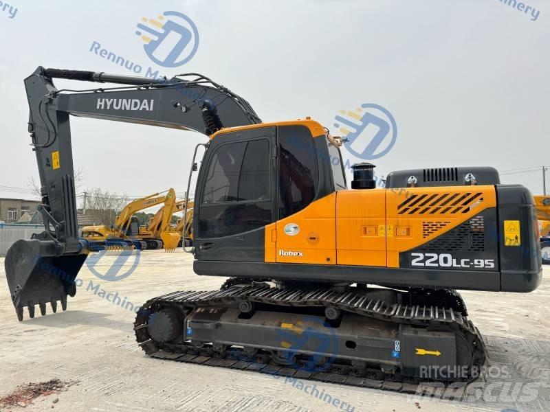 Hyundai R220LC-9S Rupsgraafmachines