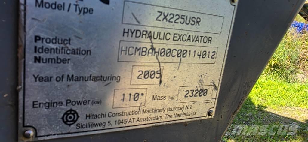 Hitachi ZX 225 USR Rupsgraafmachines