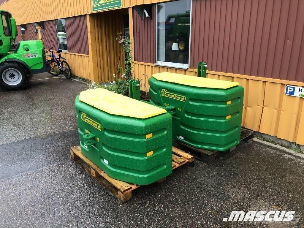 Frontvikter 800 KG Frontgewichten
