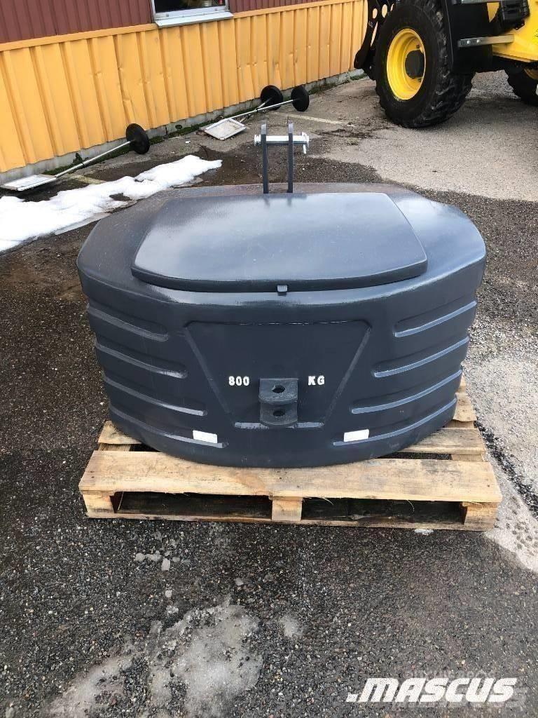  Frontvikter 800 KG Frontgewichten