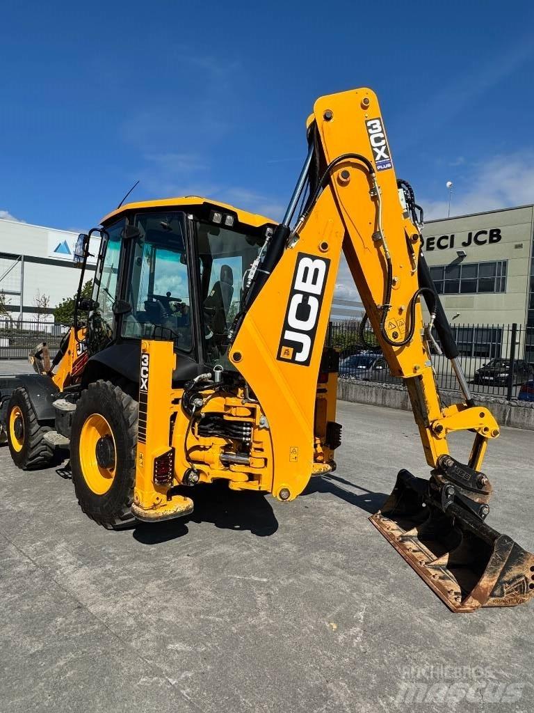 JCB 3CX PLUS Graaf-laadcombinaties
