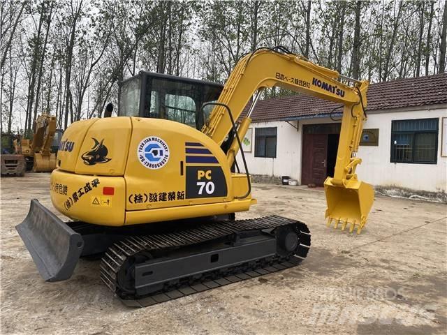 Komatsu PC 70 Rupsgraafmachines