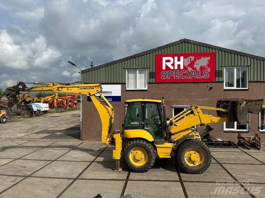Komatsu WB97S-5E0 Graaf-laadcombinaties