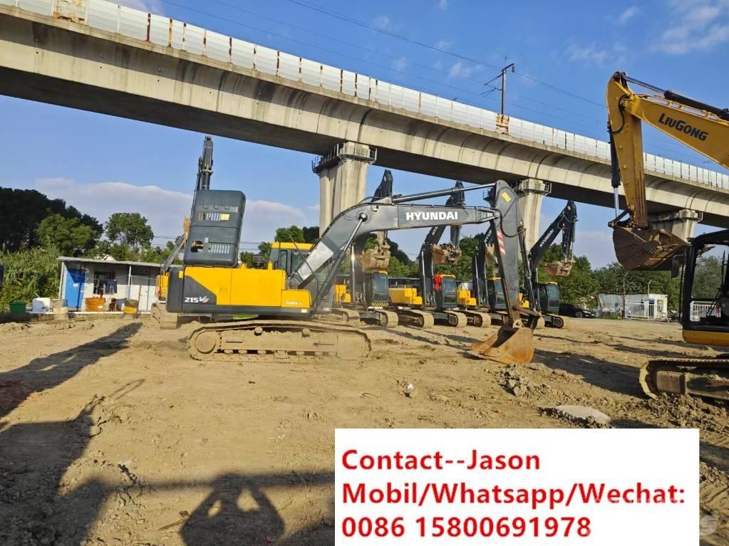 Hyundai R215 LVS Rupsgraafmachines