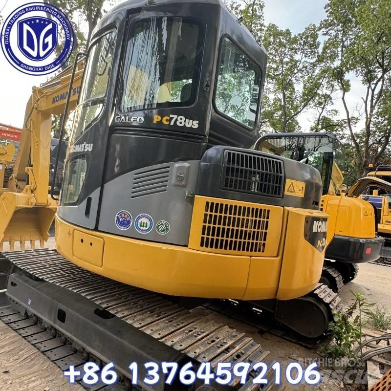 Komatsu PC78US Rupsgraafmachines