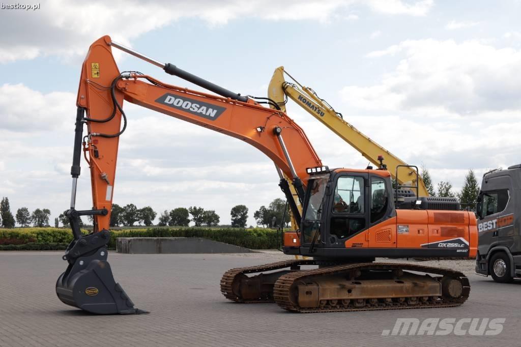 Doosan DX255LC-7 Rupsgraafmachines