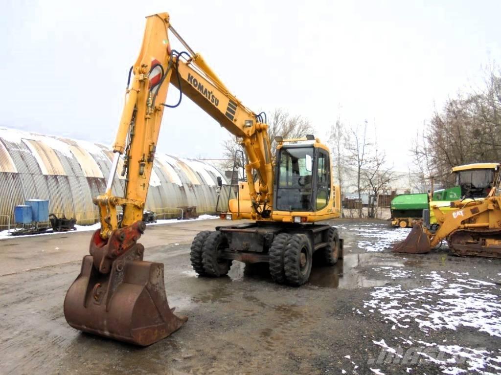 Komatsu PW 130ES-6K Wielgraafmachines