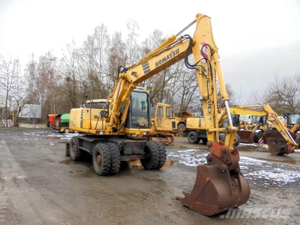 Komatsu PW 130ES-6K Wielgraafmachines
