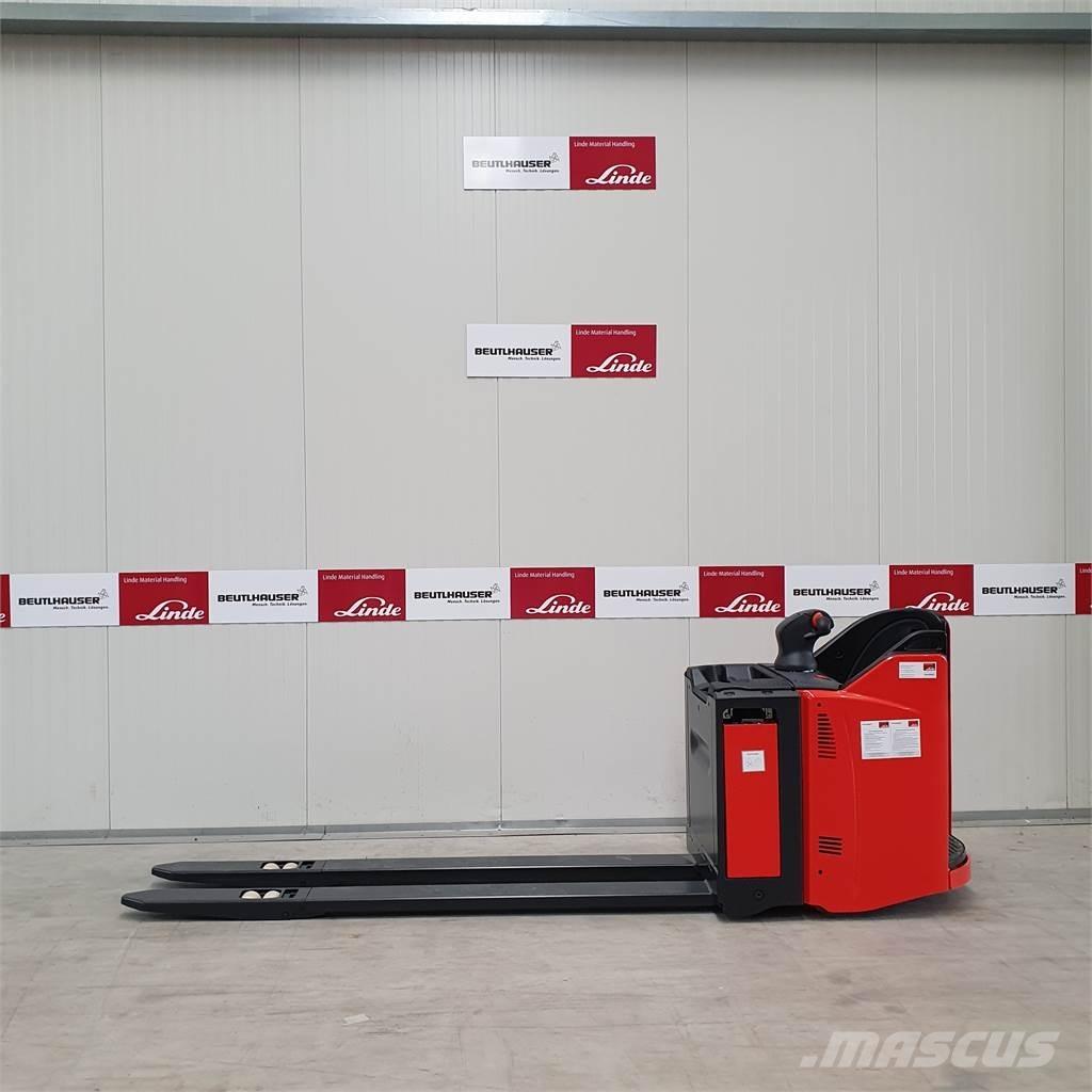 Linde T20SP lang Stapelaar meeloop