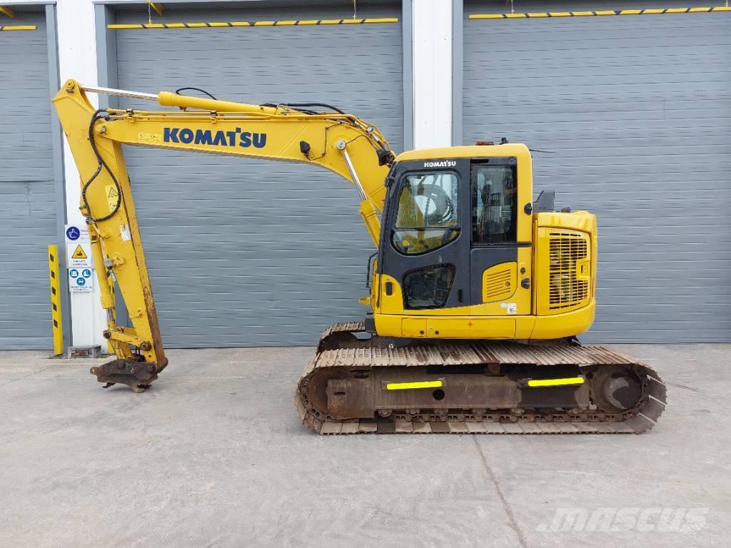 Komatsu PC138US-11 Rupsgraafmachines