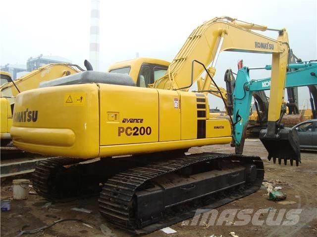 Komatsu PC 200 Rupsgraafmachines