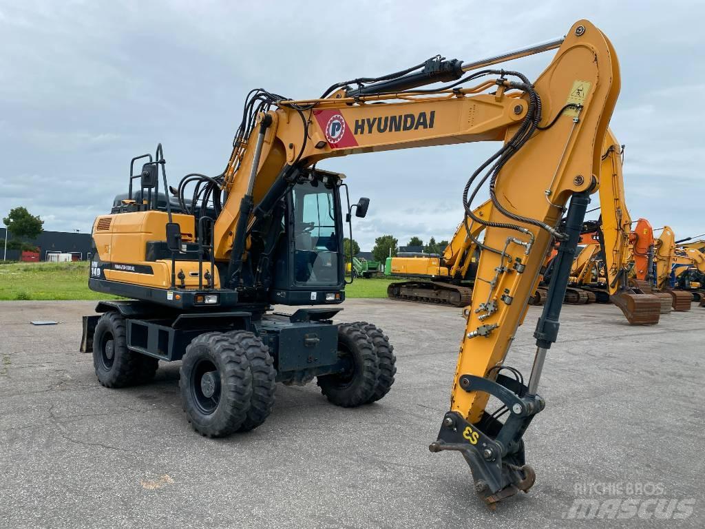 Hyundai HW140 Wielgraafmachines
