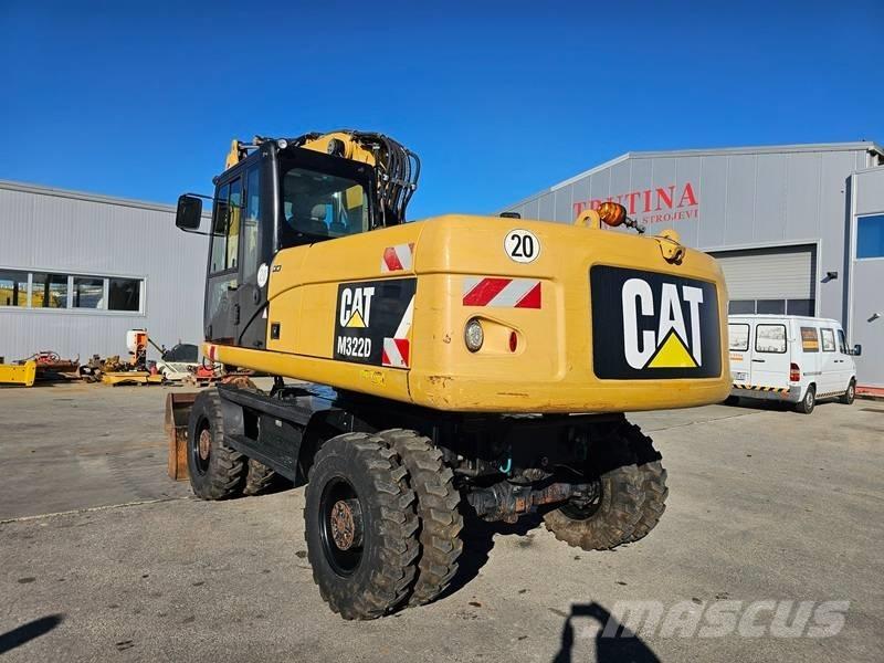 CAT M 322 D Wielgraafmachines